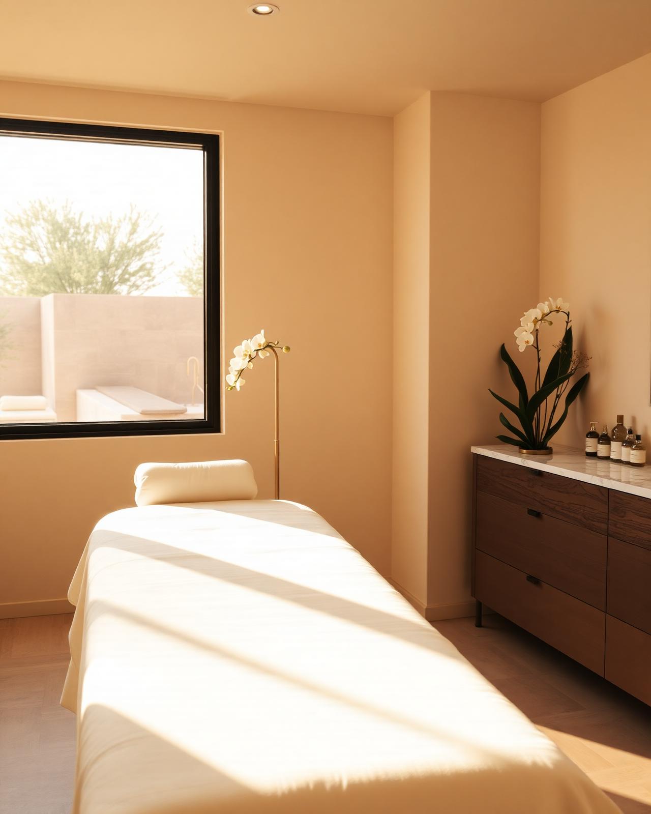 Treatment room at Uptown Medispa Scottsdale